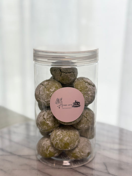 (Pre-order) ‘Matcha Snowball cookies (17-18 pcs)