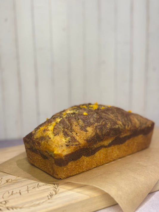 (Pre-order) - Gâteau Marbré - Orange Chocolate Vanilla Marble Cake (17cm)