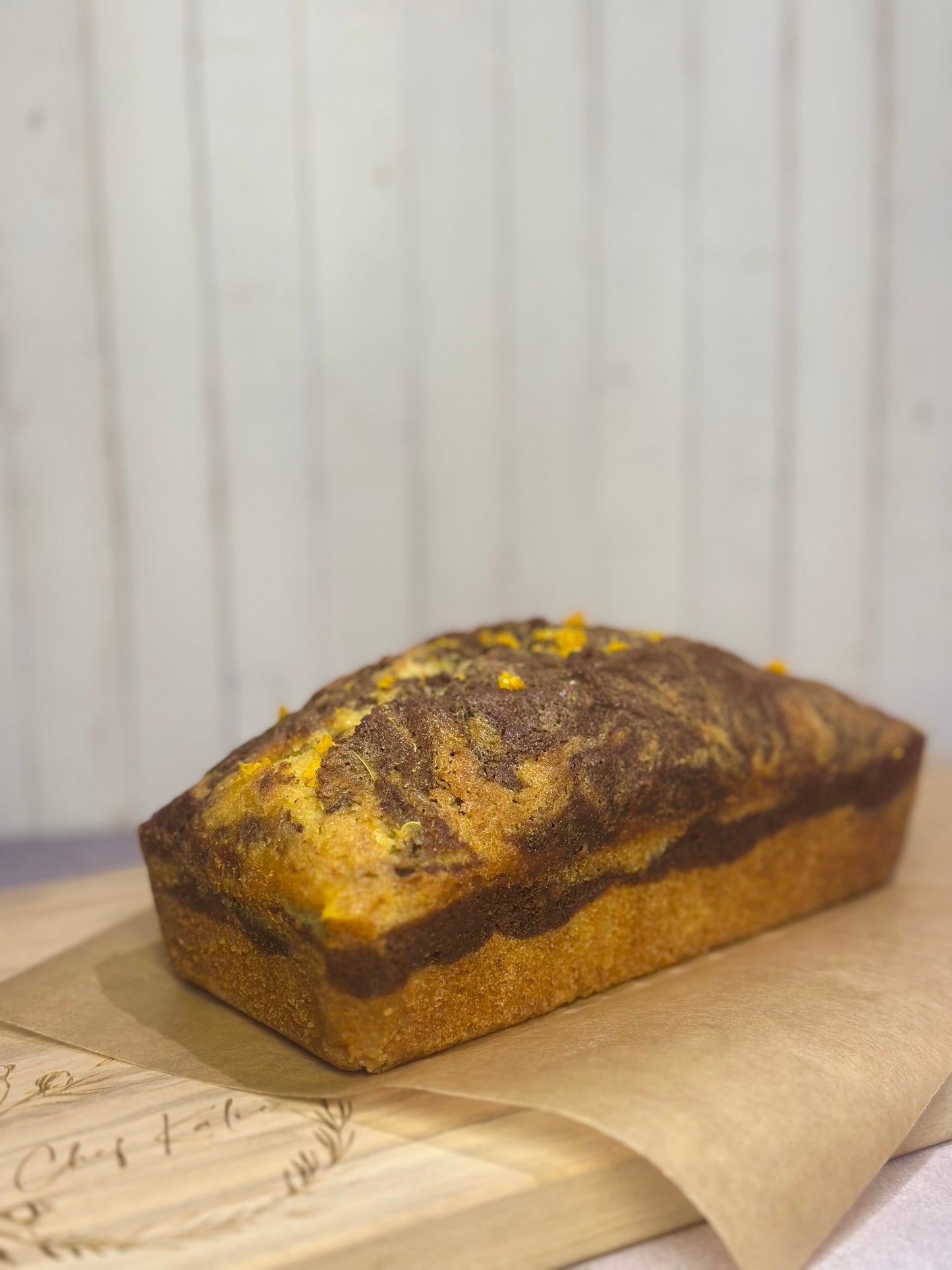 (Pre-order) - Gâteau Marbré - Orange Chocolate Vanilla Marble Cake (17cm)