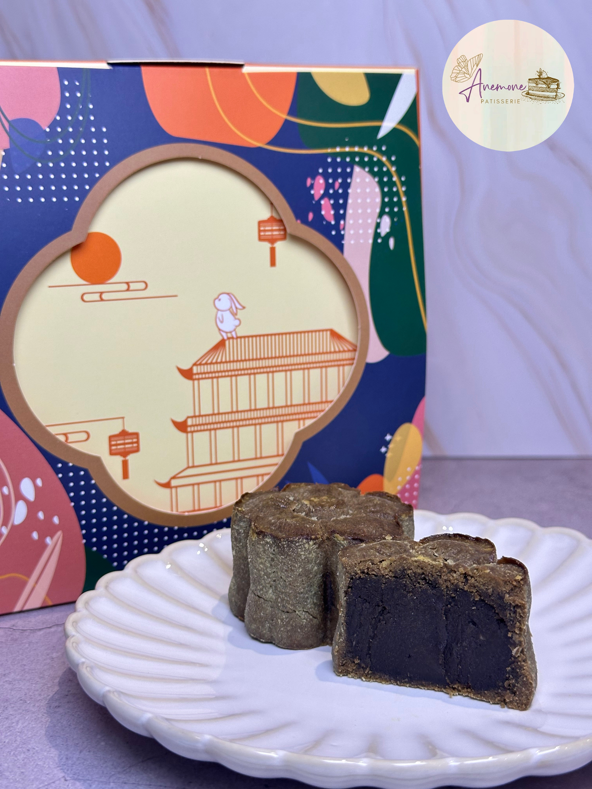 (*Pre-order) - 茶香月餅禮盒 Tea Mooncake Collection（2 of Each)
